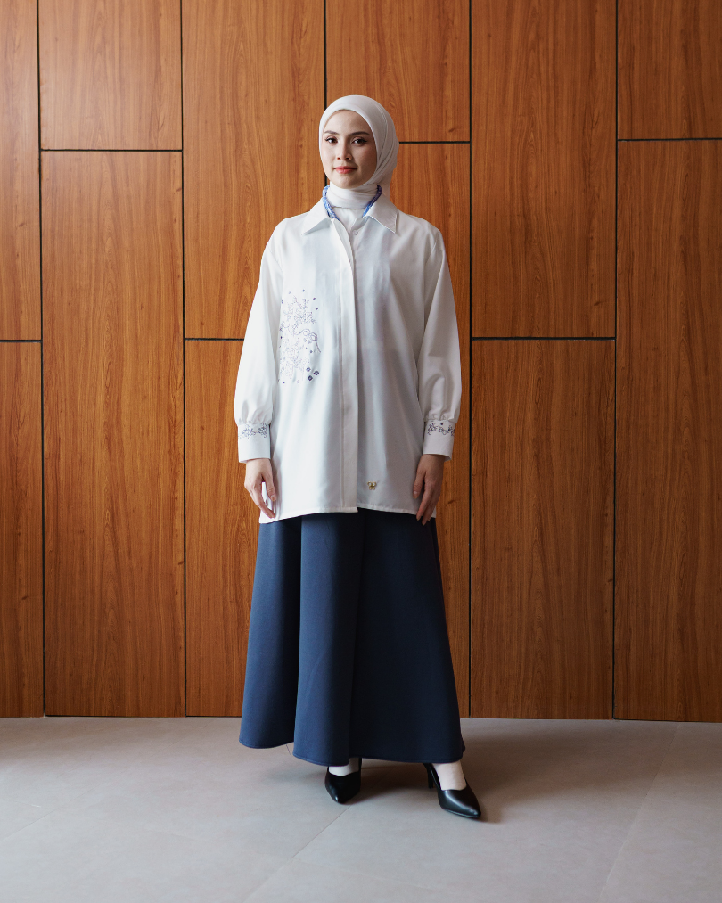 Sorelle Basic Shirt - Pearl White