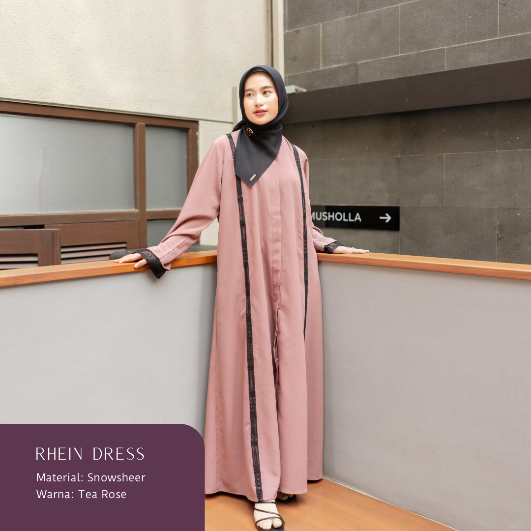 Rhein Dress - Tea Rose