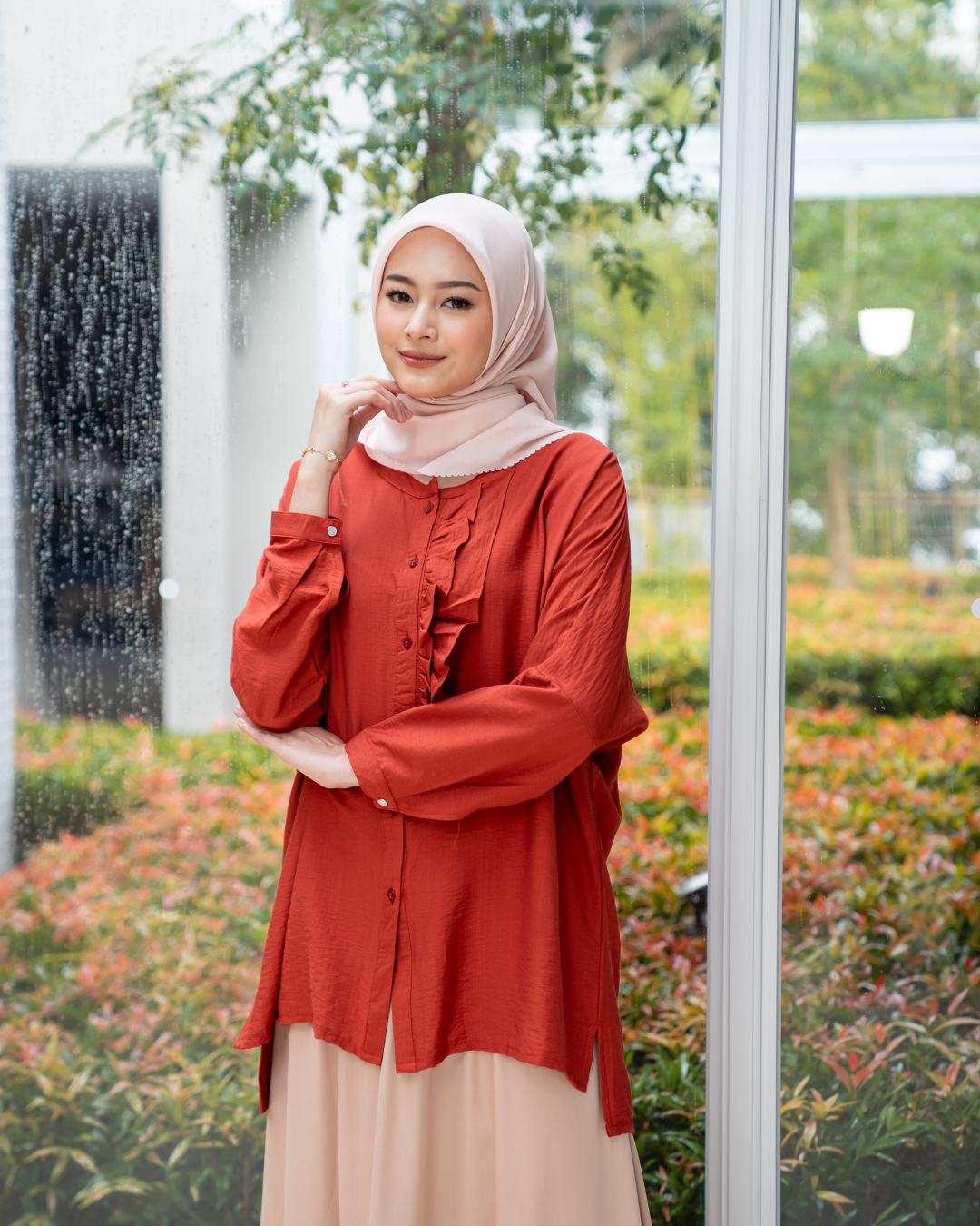 AURA TOP - BRICK