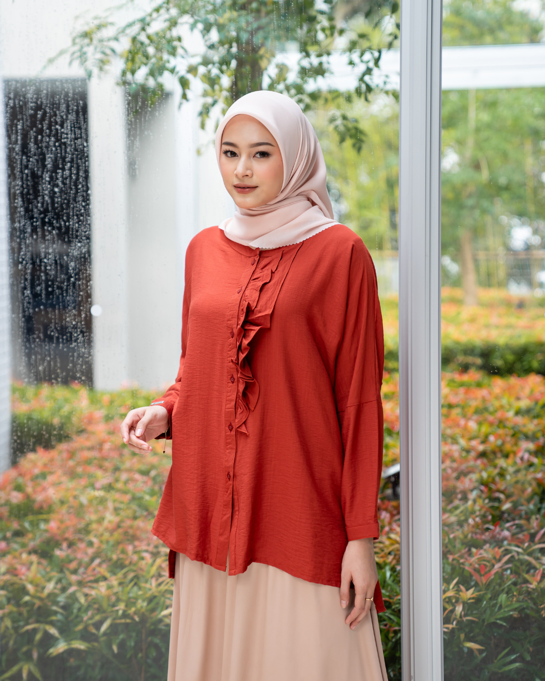 AURA TOP - BRICK