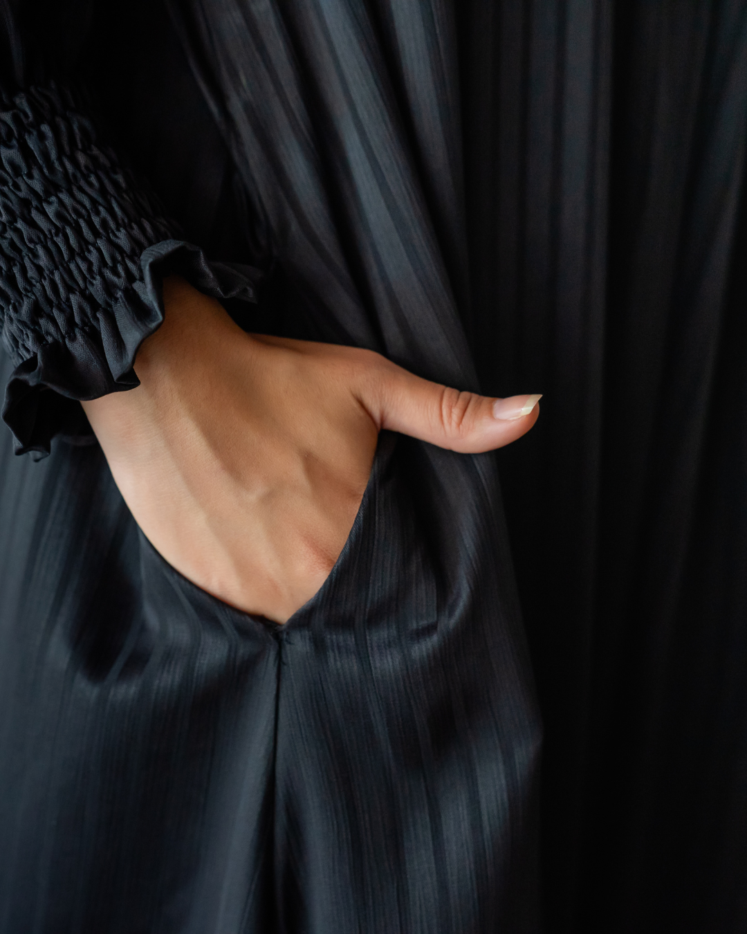 SENJA DRESS - BLACK DIAMOND (EID SERIES 2025)