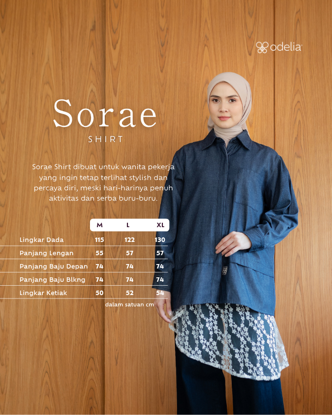 Sorae Shirt - Stellar Blue