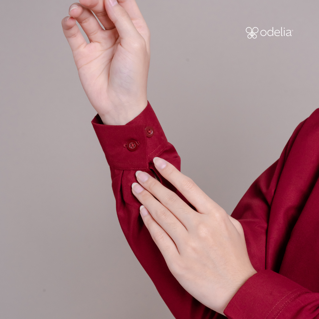 Ardelle Shirt - Maroon