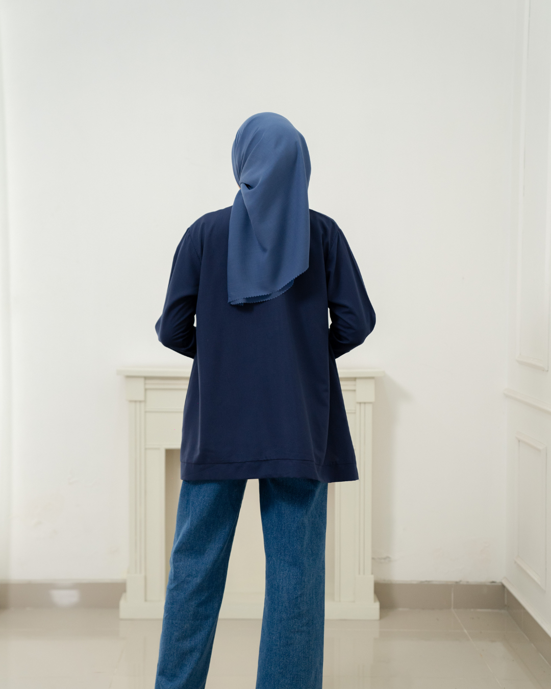 Ruby Shirt - Navy Peony