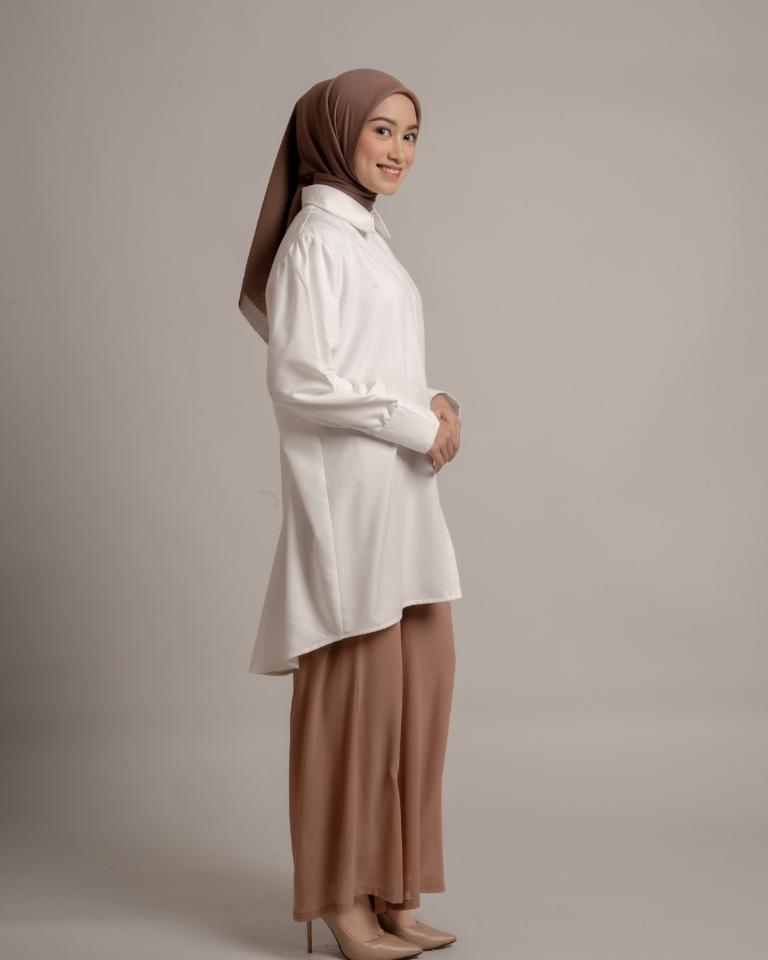 Danica Shirt - Formal White