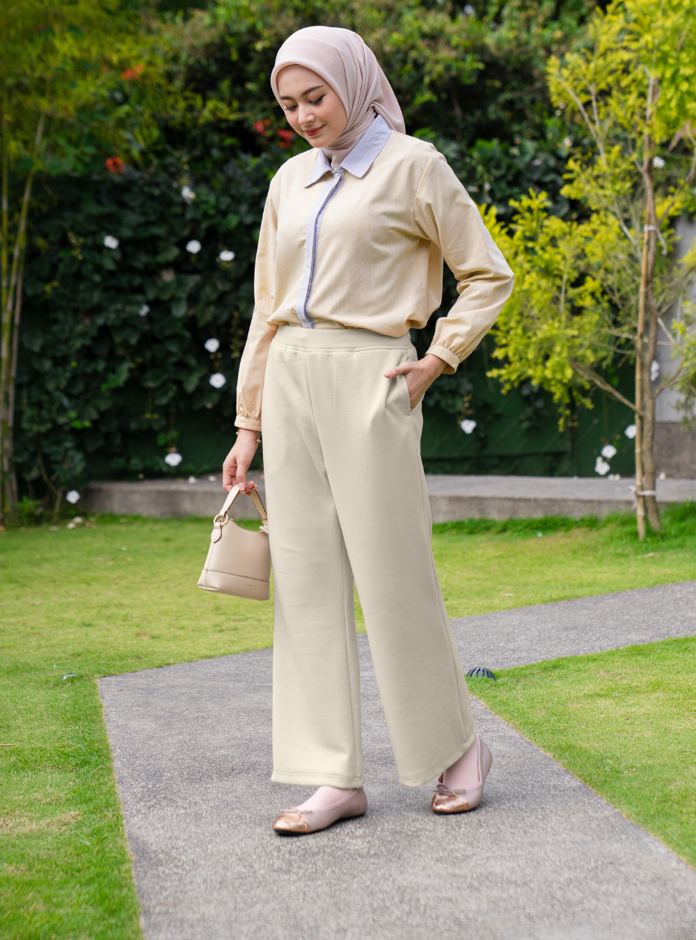 PIPPER PANTS - Beige