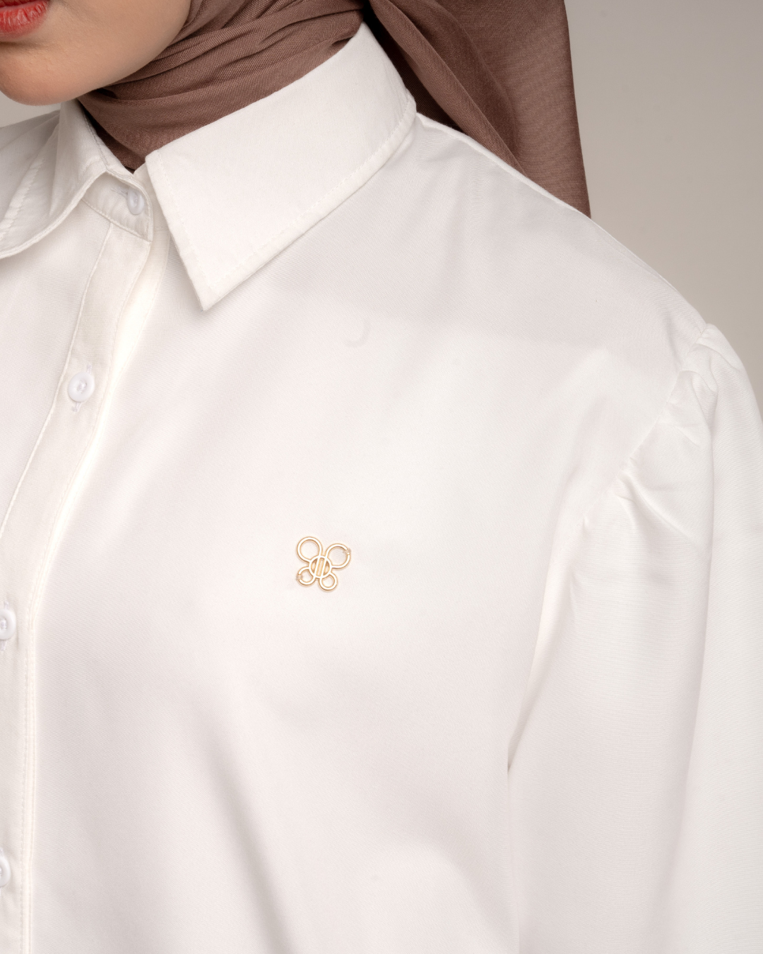 Danica Shirt - Formal White