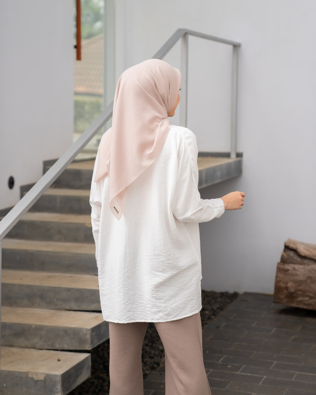 AURA TOP - BROKEN WHITE