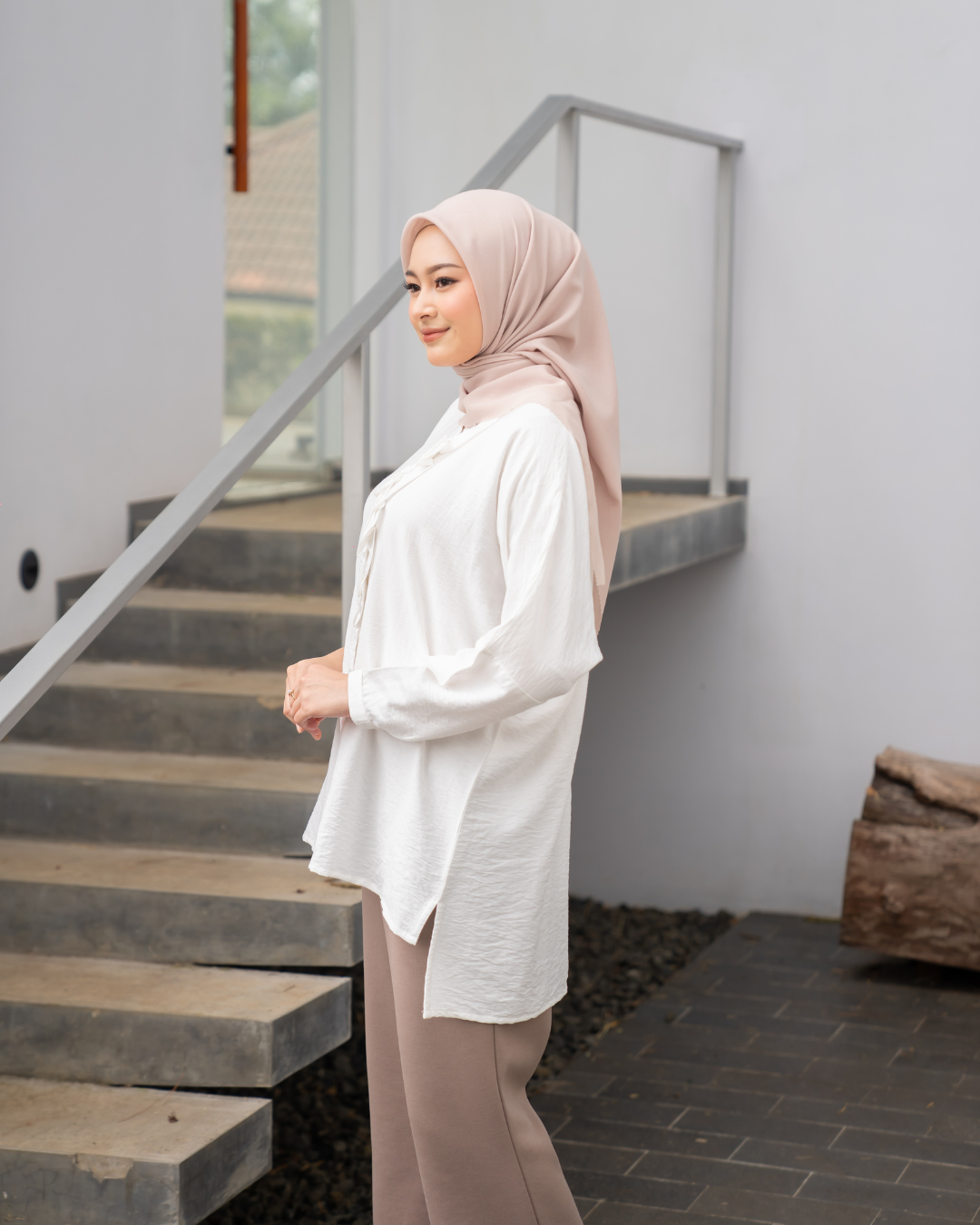 AURA TOP - BROKEN WHITE