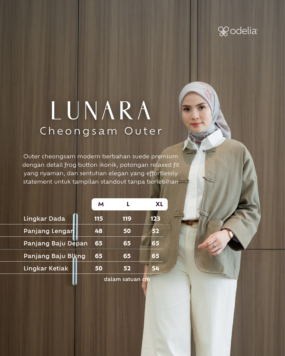 Outer Cheongsam - Latte