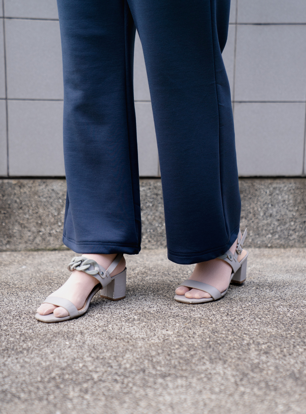 PIPPER PANTS - Ash Blue