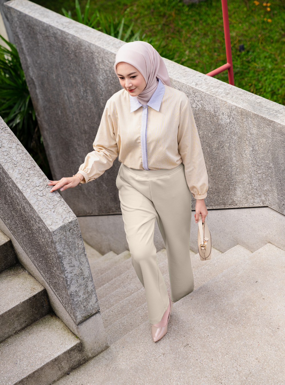 PIPPER PANTS - Beige