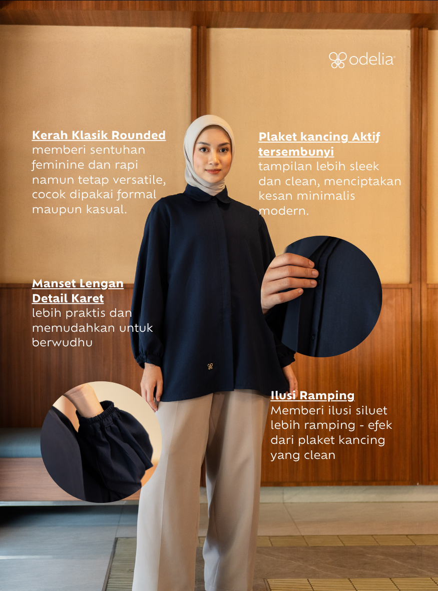 Emira Shirt - Navy
