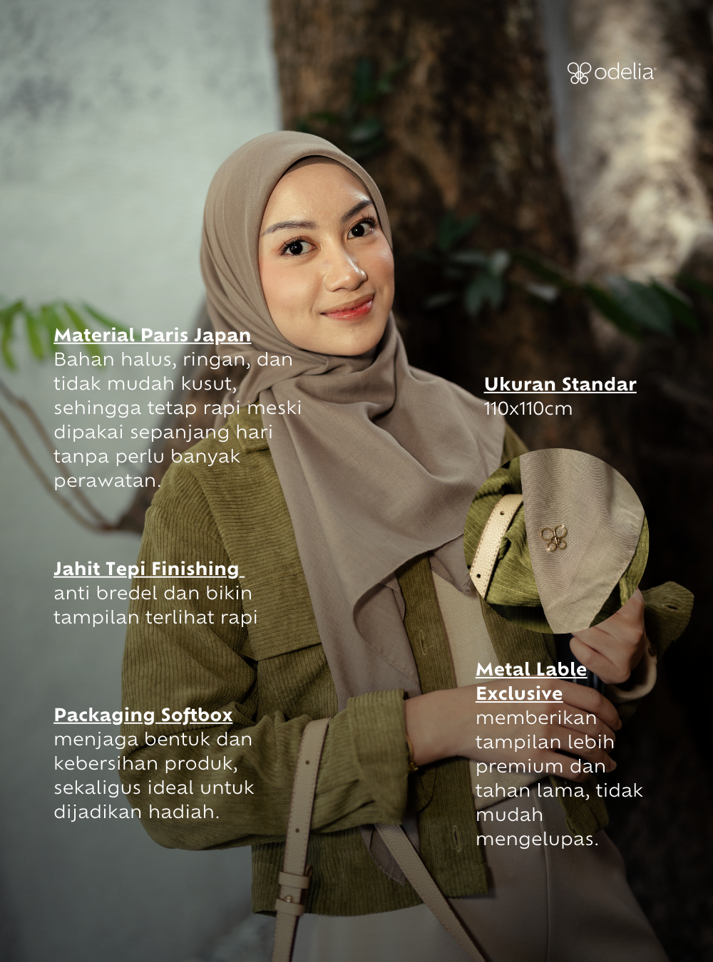 Aylin Scarf - Frappucino