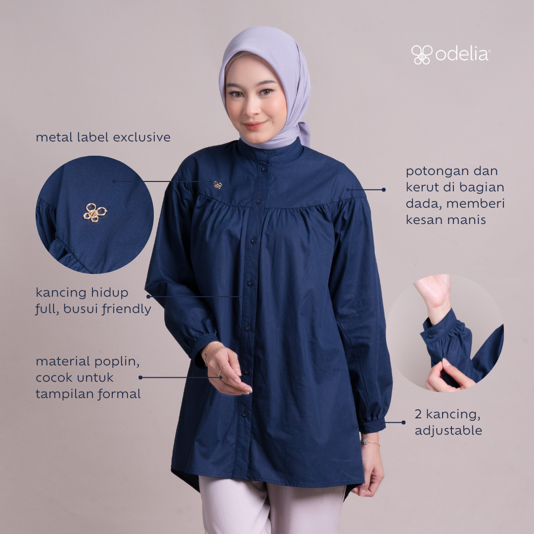 Carmia Shirt - Navy