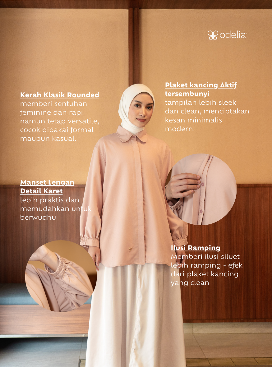 Emira Shirt - Peach