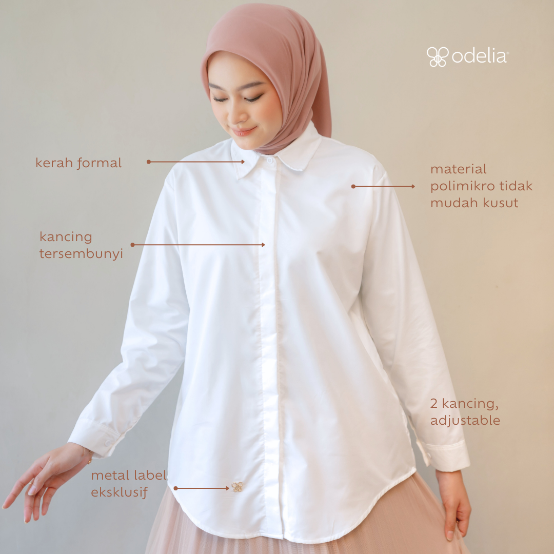 Ardelle Shirt - Broken White