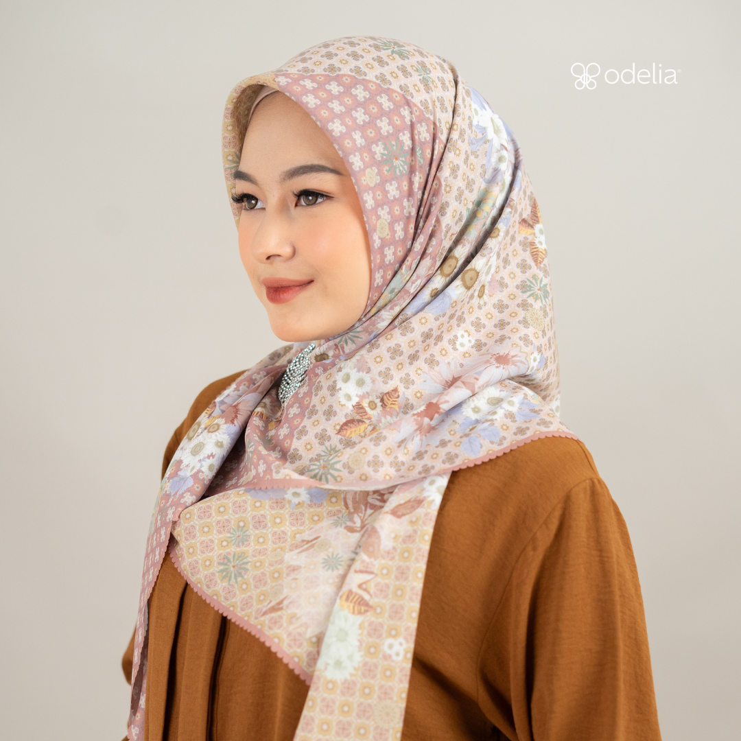 Majeeda Scarf - Copper Gold
