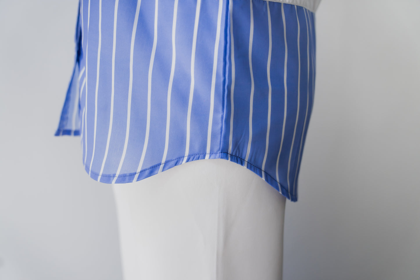 Nara Stripe Shirt - Deep Ice
