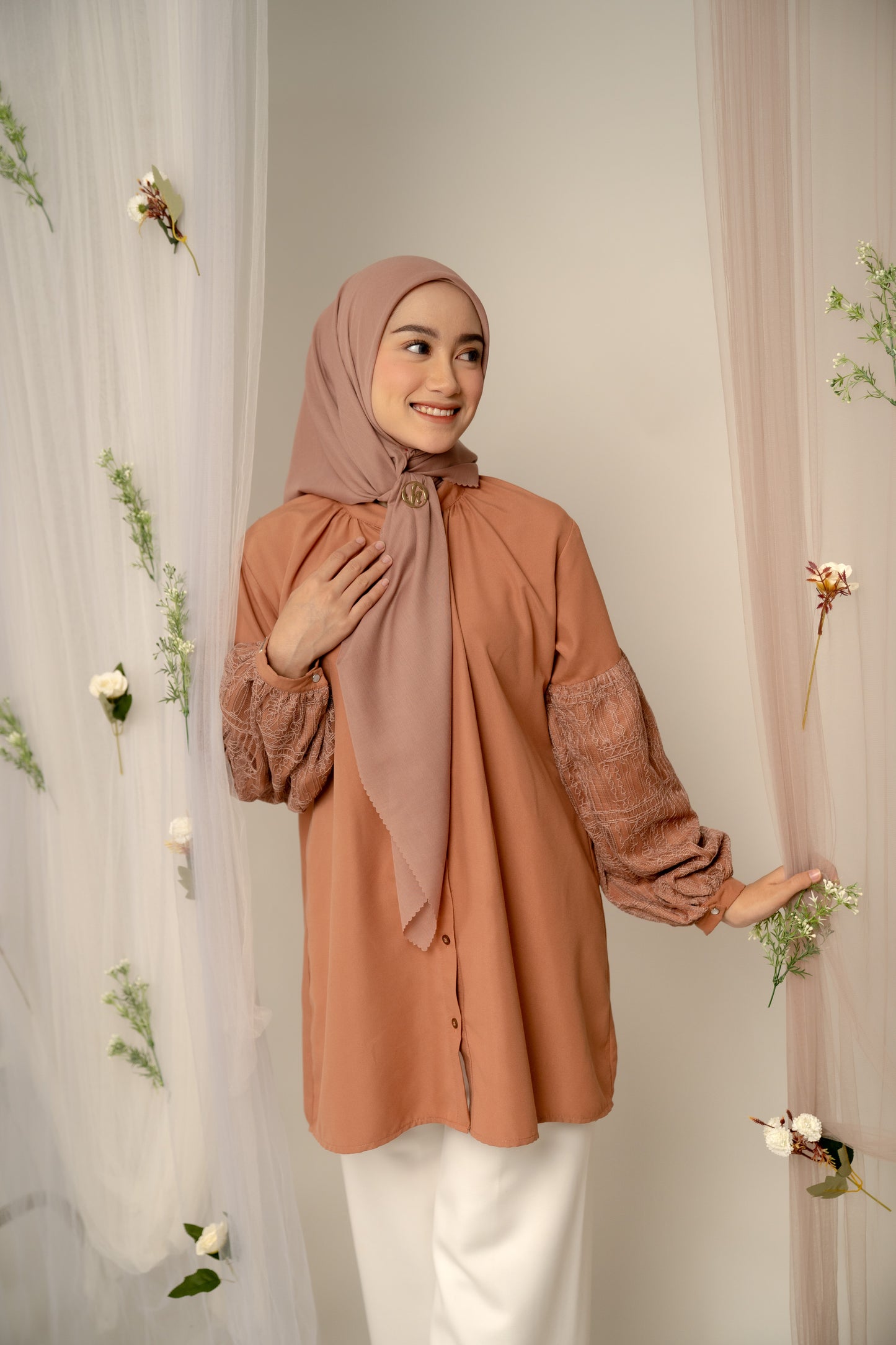 HAVVA TUNIC - CARAMEL