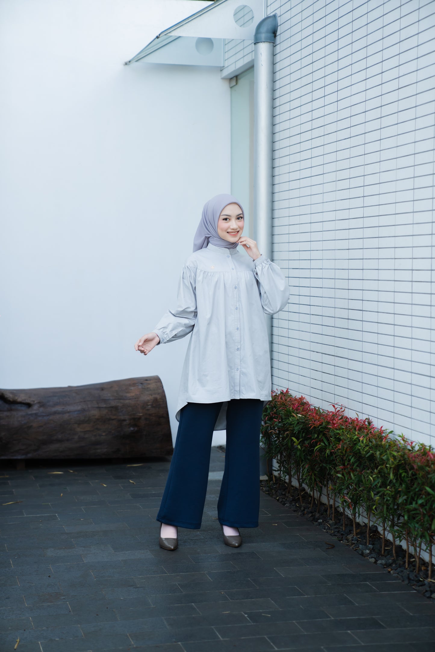 Carmia Shirt - Light Grey