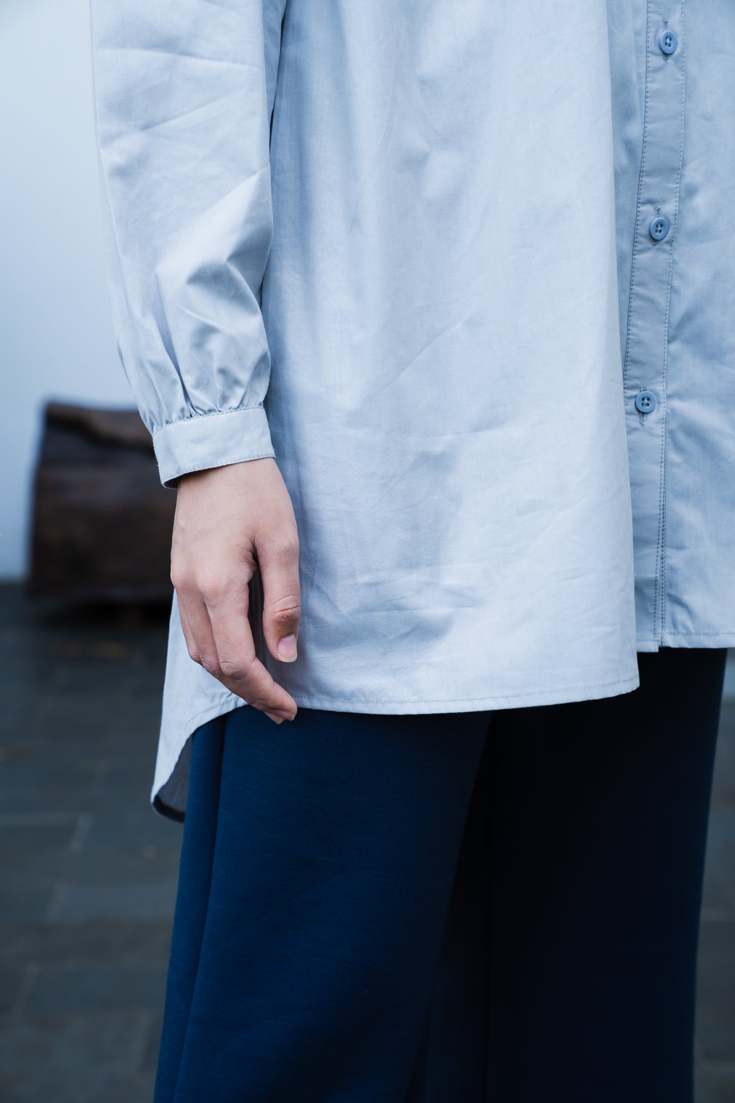Carmia Shirt - Light Grey