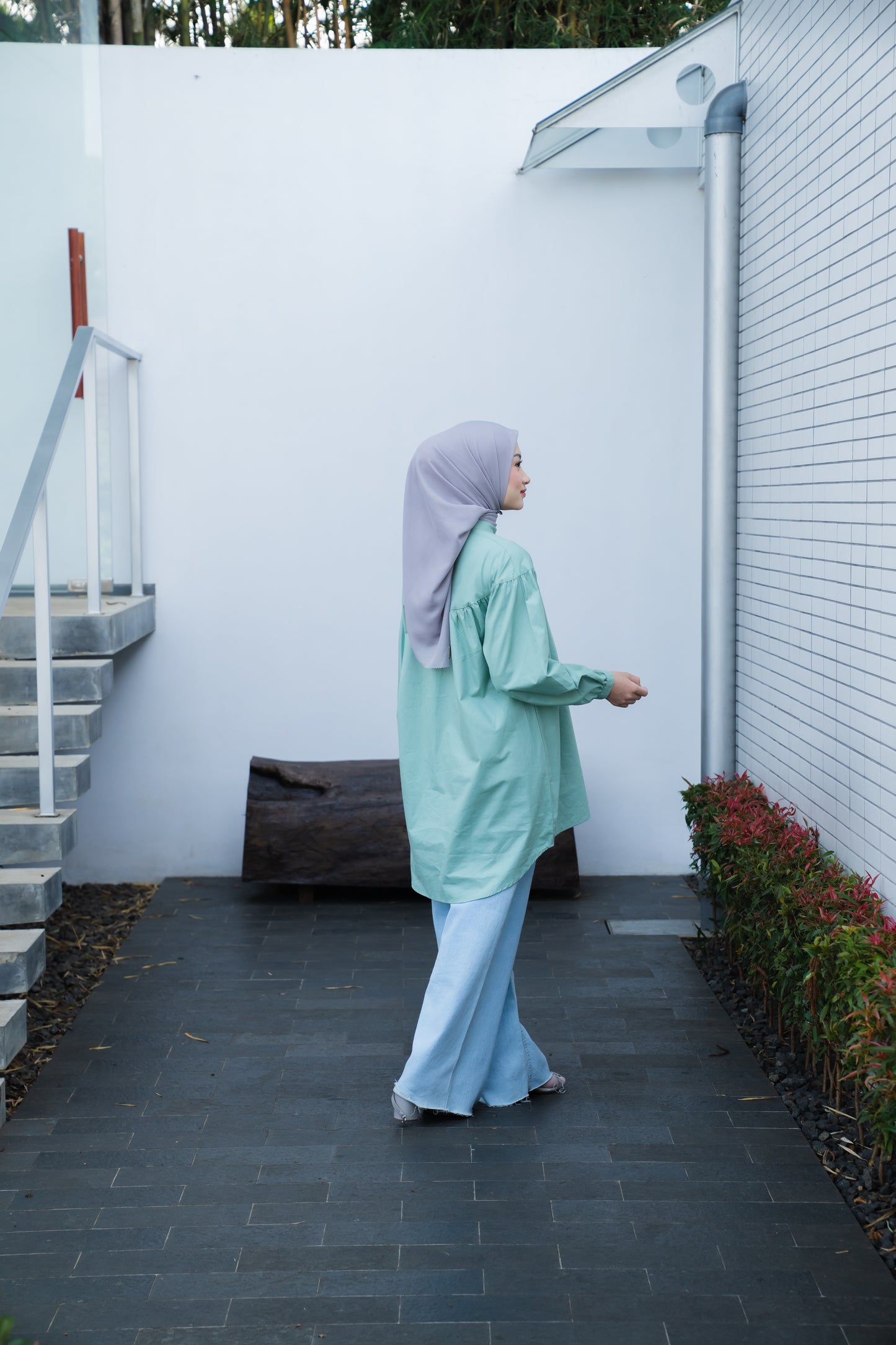 Carmia Shirt - Pastel Green