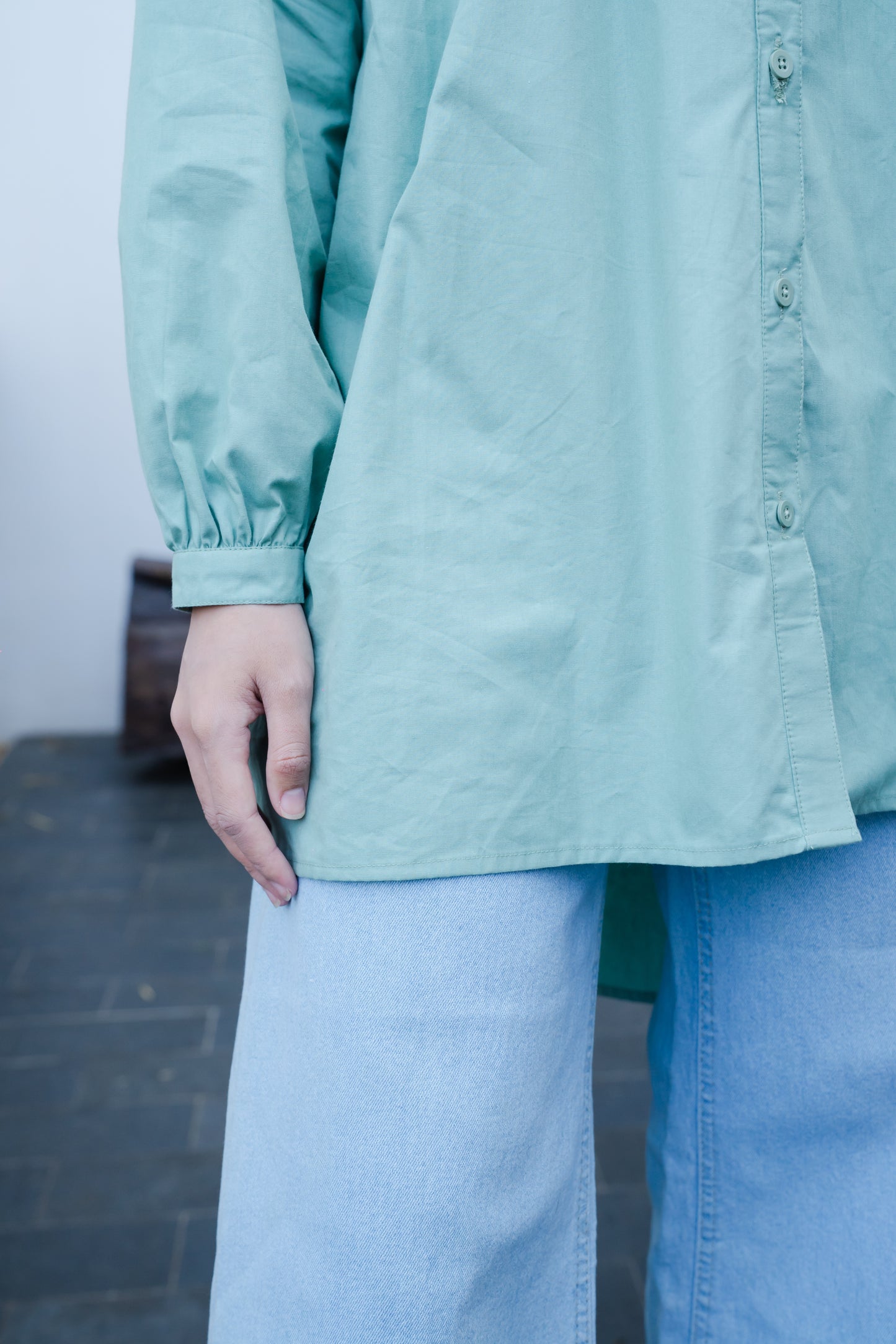 Carmia Shirt - Pastel Green