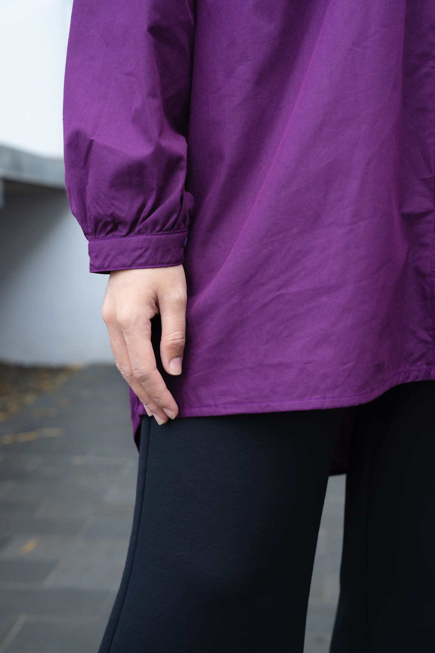 Carmia Shirt - Deep Purple