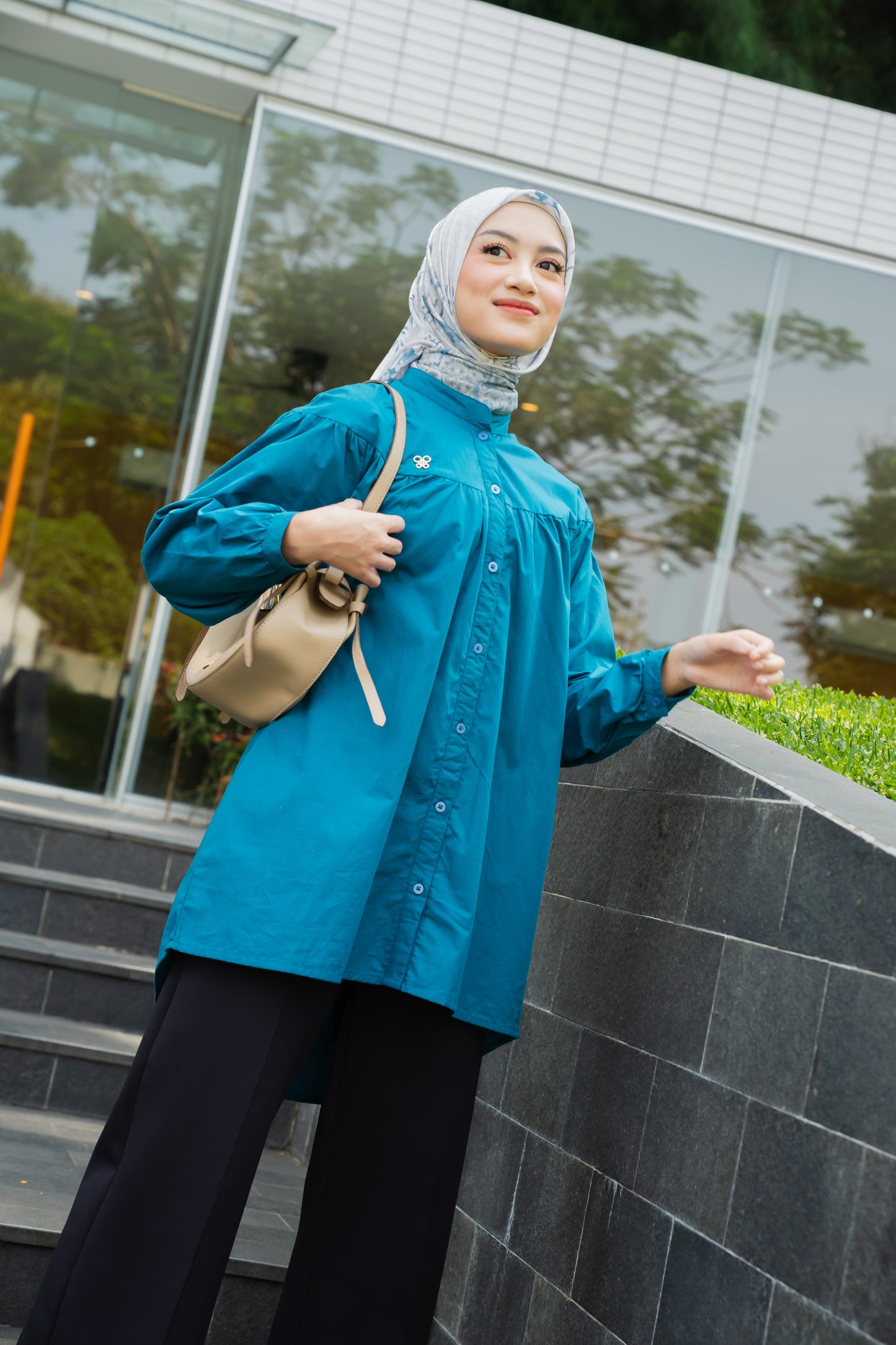 Carmia Shirt - Teal