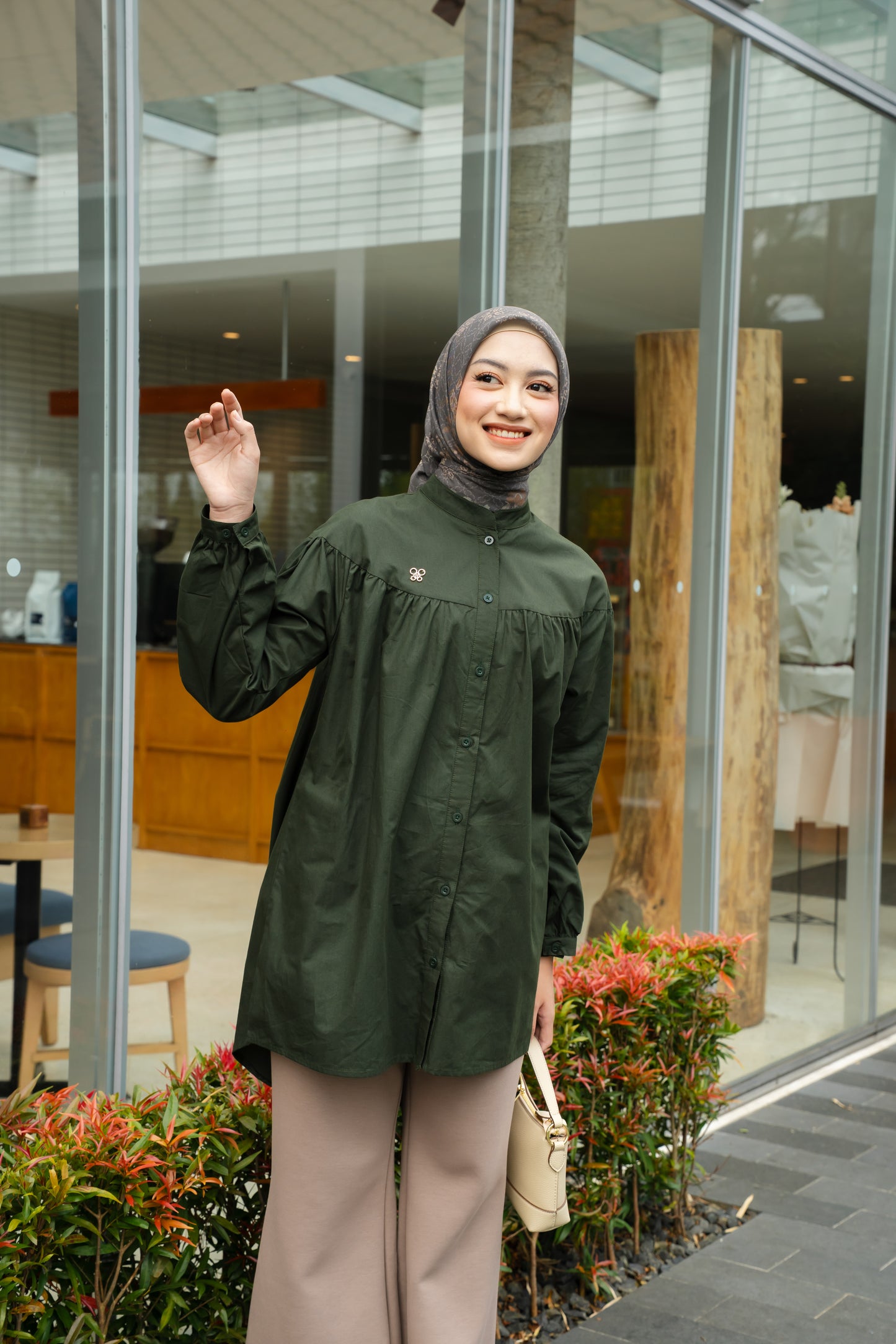 Carmia Shirt - Forest