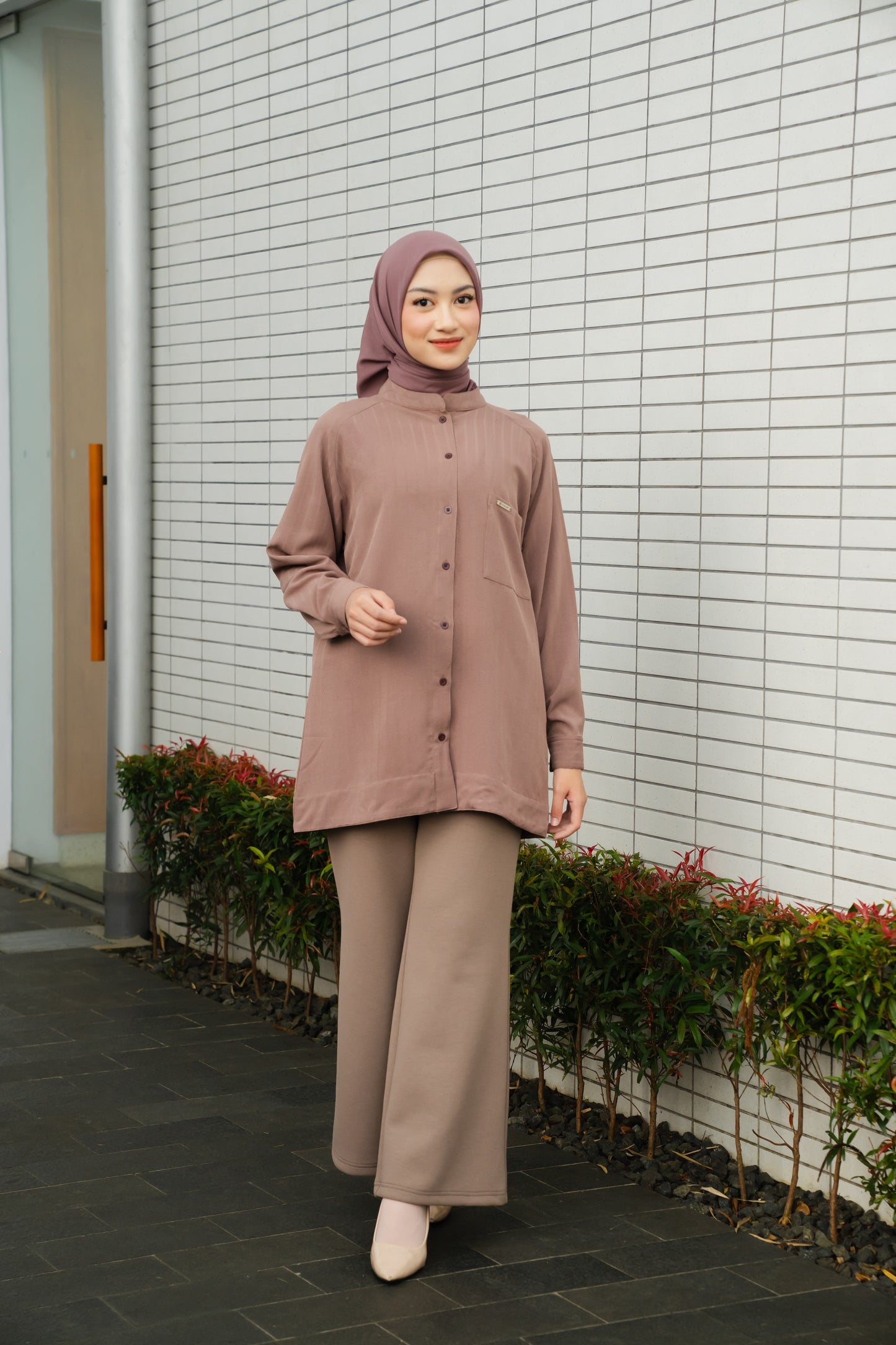 Alinia Shirt - Toffee