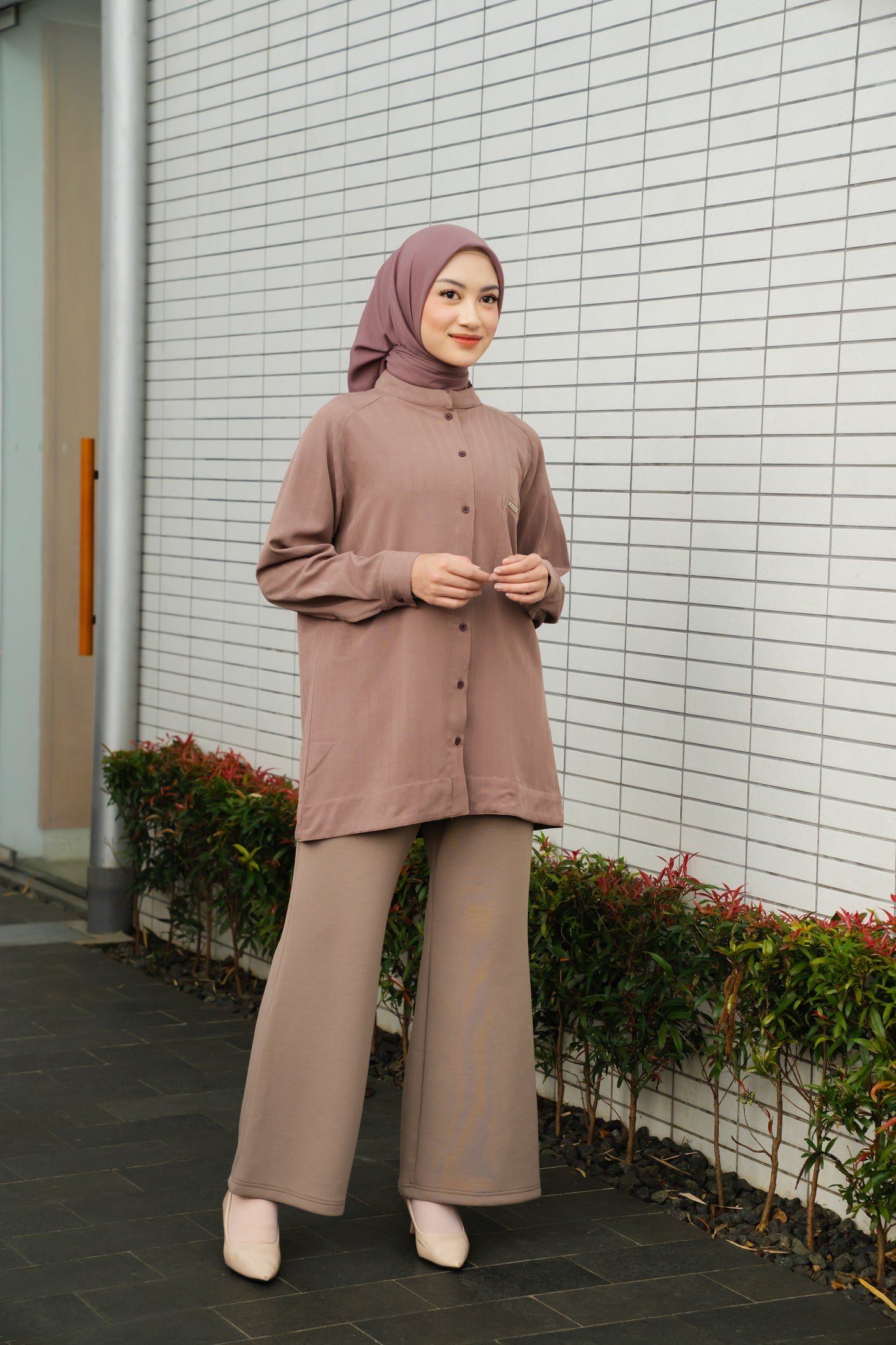 Alinia Shirt - Toffee