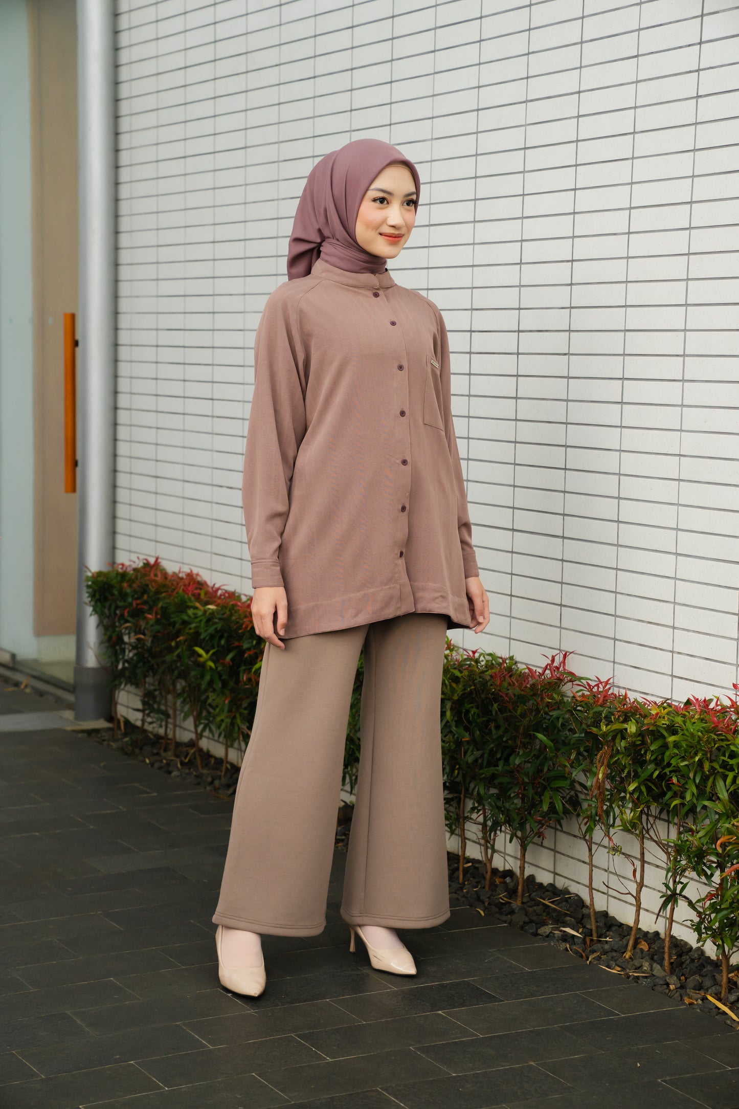 Alinia Shirt - Toffee