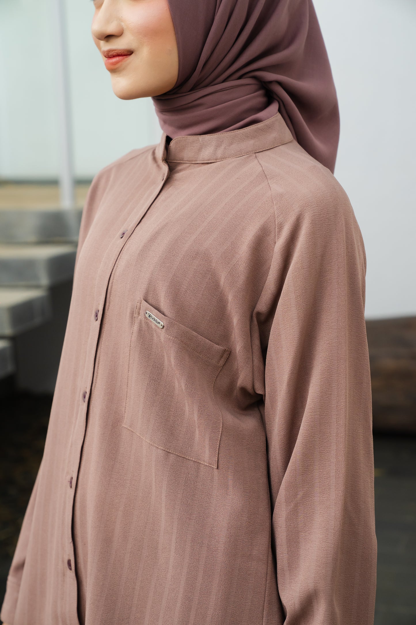 Alinia Shirt - Toffee