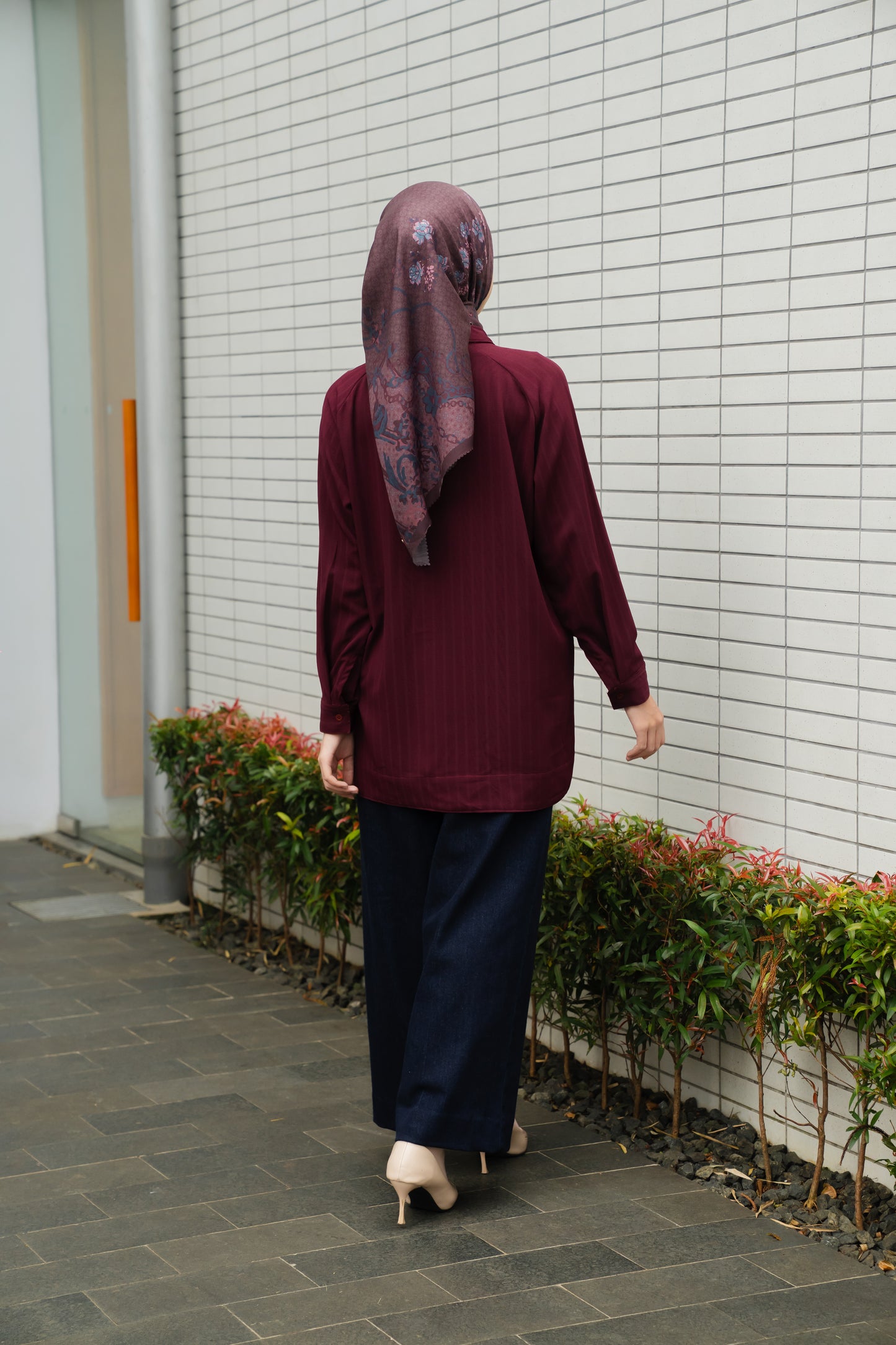 Alinia Shirt - Oxblood
