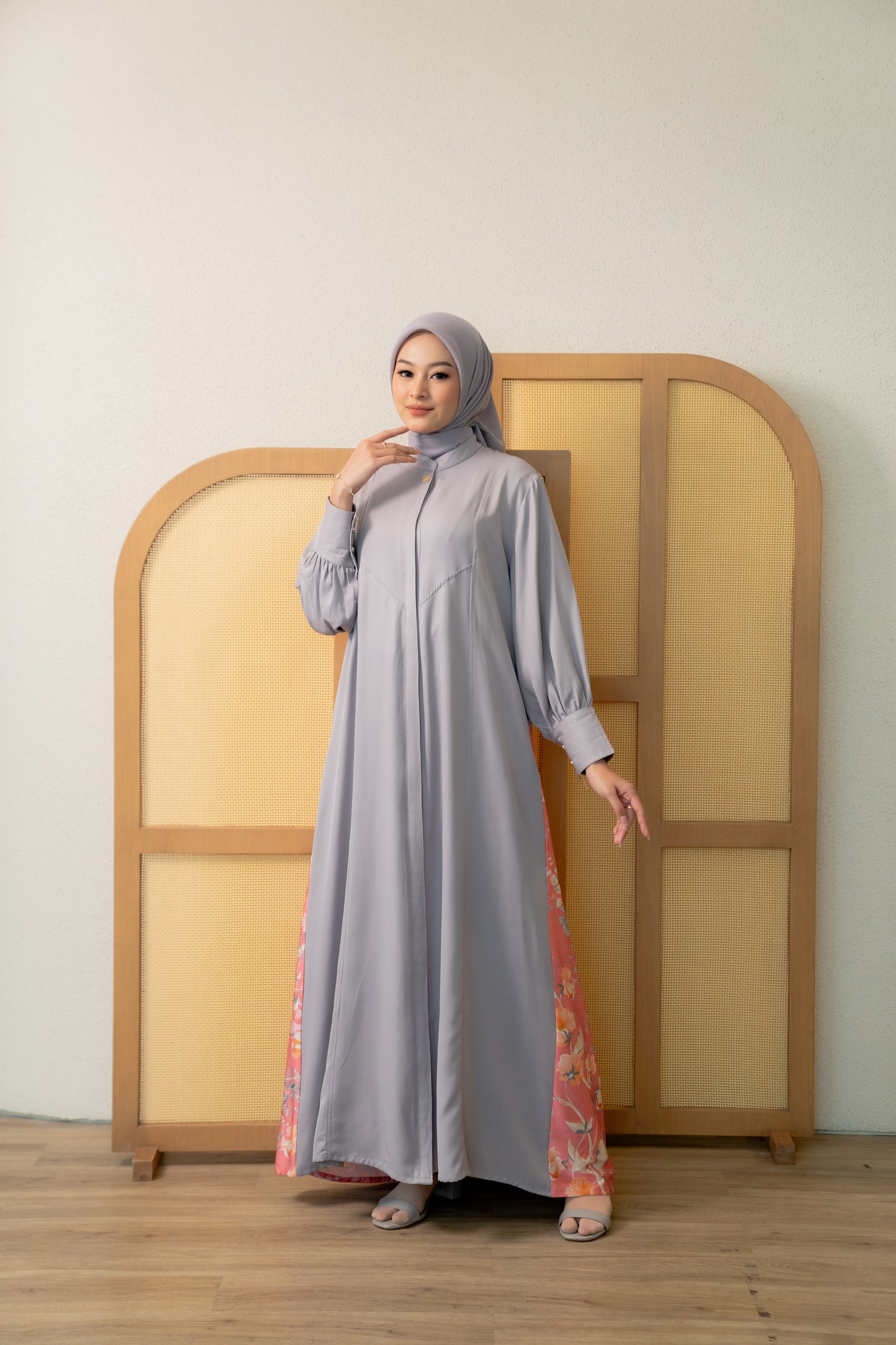 Calina Dress - Silver Sand