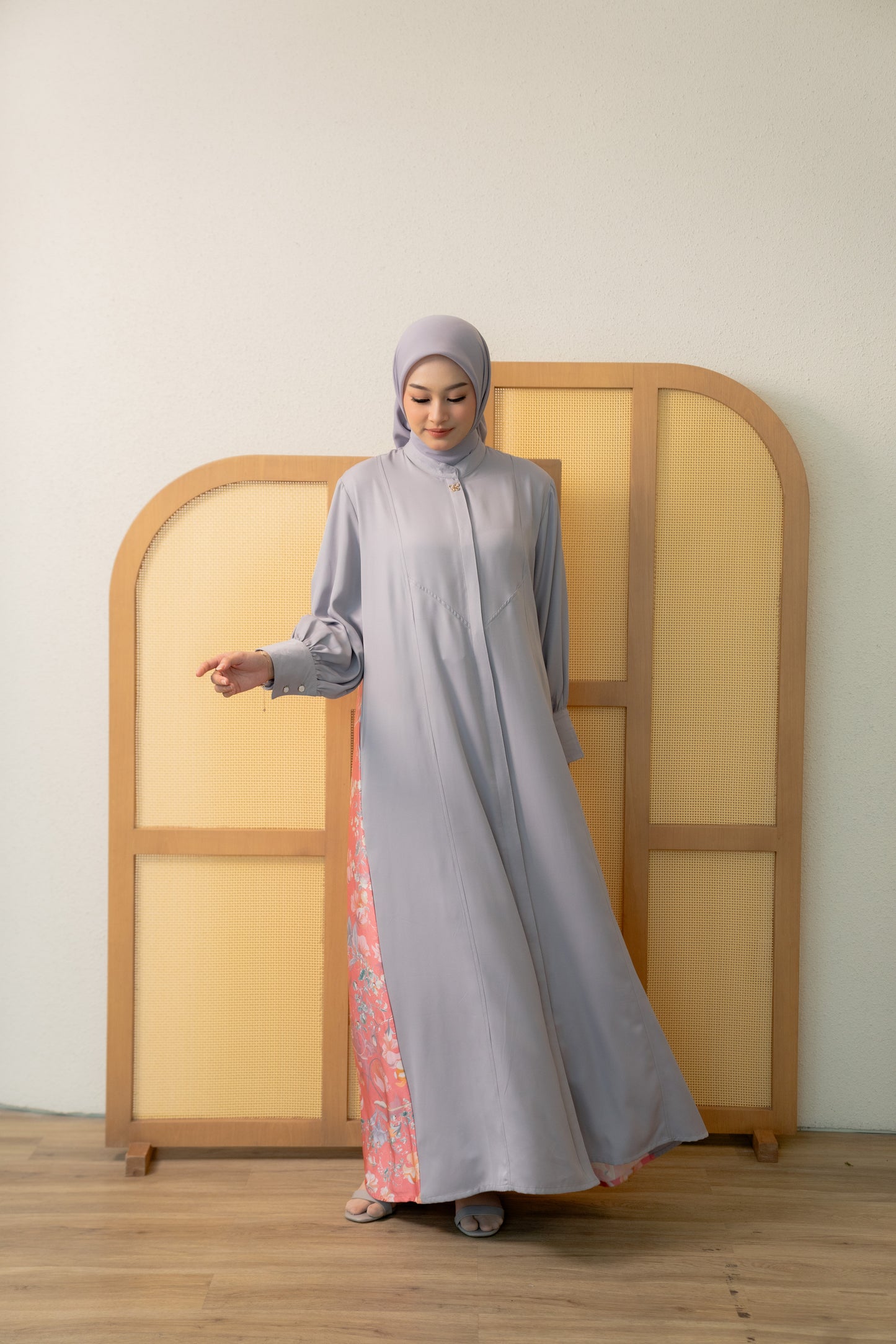 Calina Dress - Silver Sand