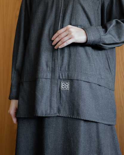 Sorae Shirt - Raven Black