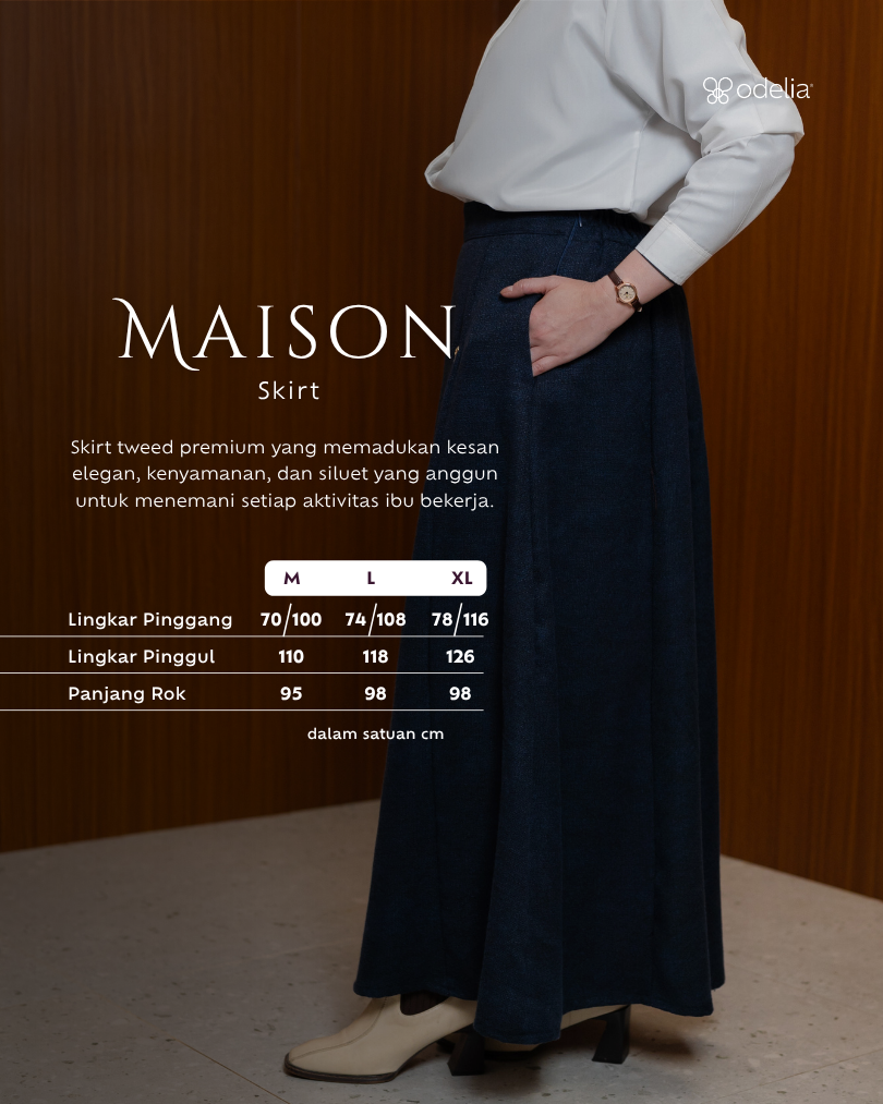 Maison Tweed Skirt