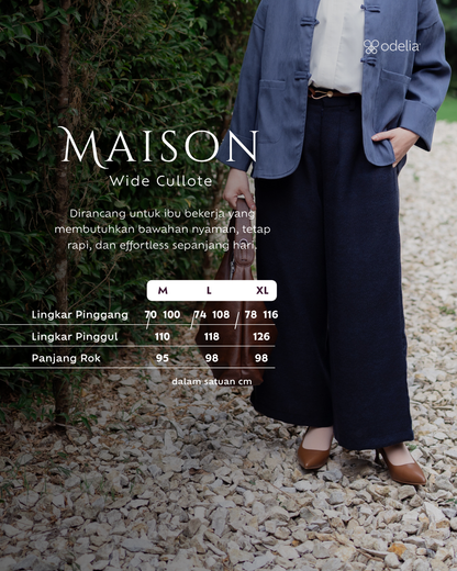 Maison Tweed Wide Cullote
