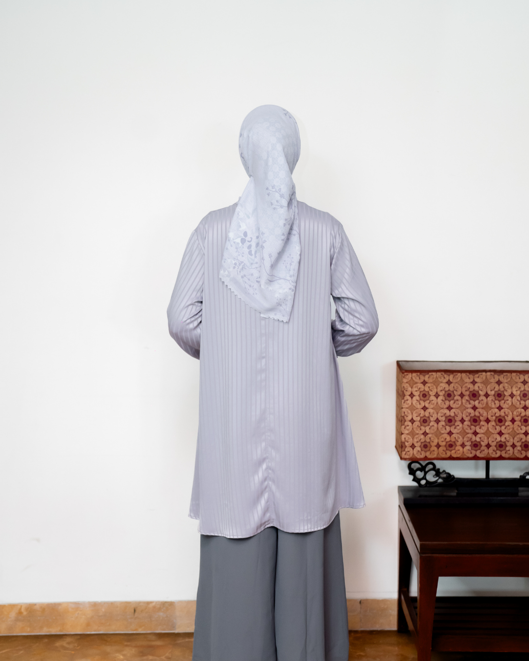 ARUNA TUNIK - SILVER MIST (EID SERIES 2025)
