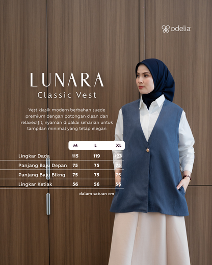 Classic Vest - Indigo