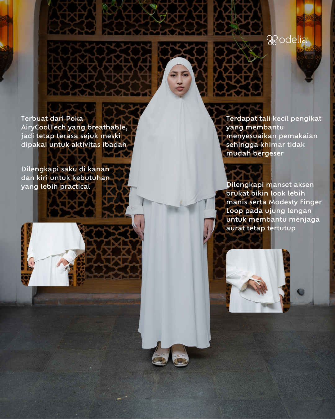 MARWA SET - Elegant White