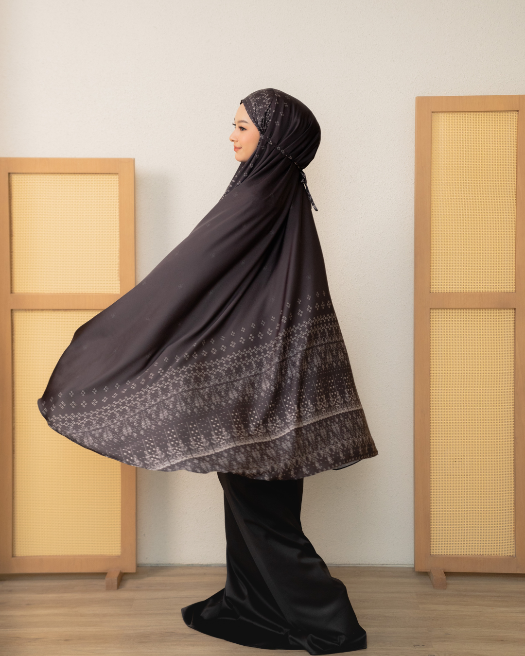Millie Prayer Set -  Dark Charcoal