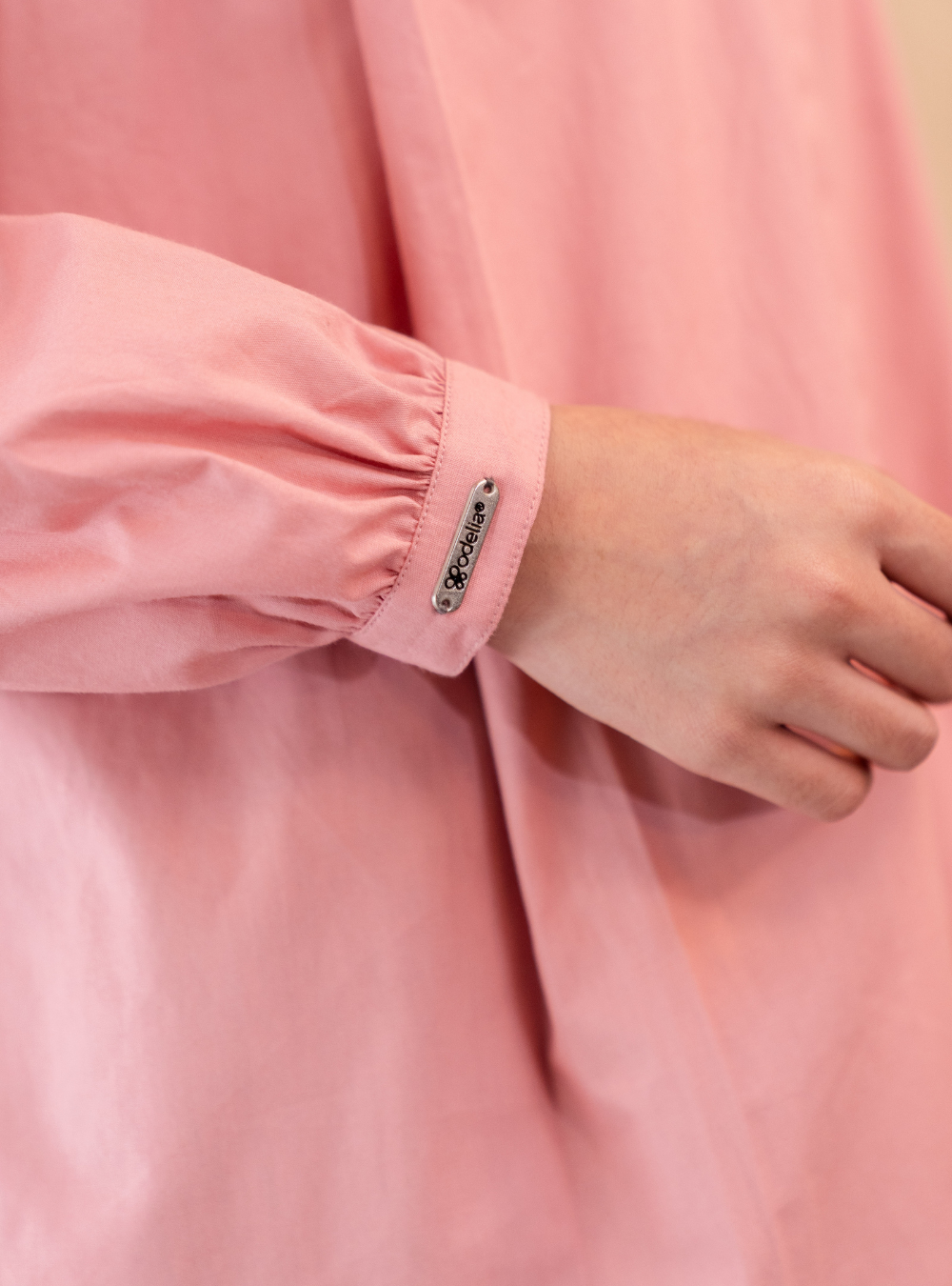 Serene Fold Shirt - Quartz Pink