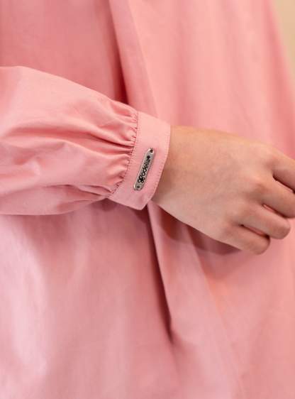 Serene Fold Shirt - Quartz Pink