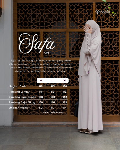 Safa Set - Ivory Beige