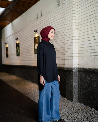 Evania Blouse - Black