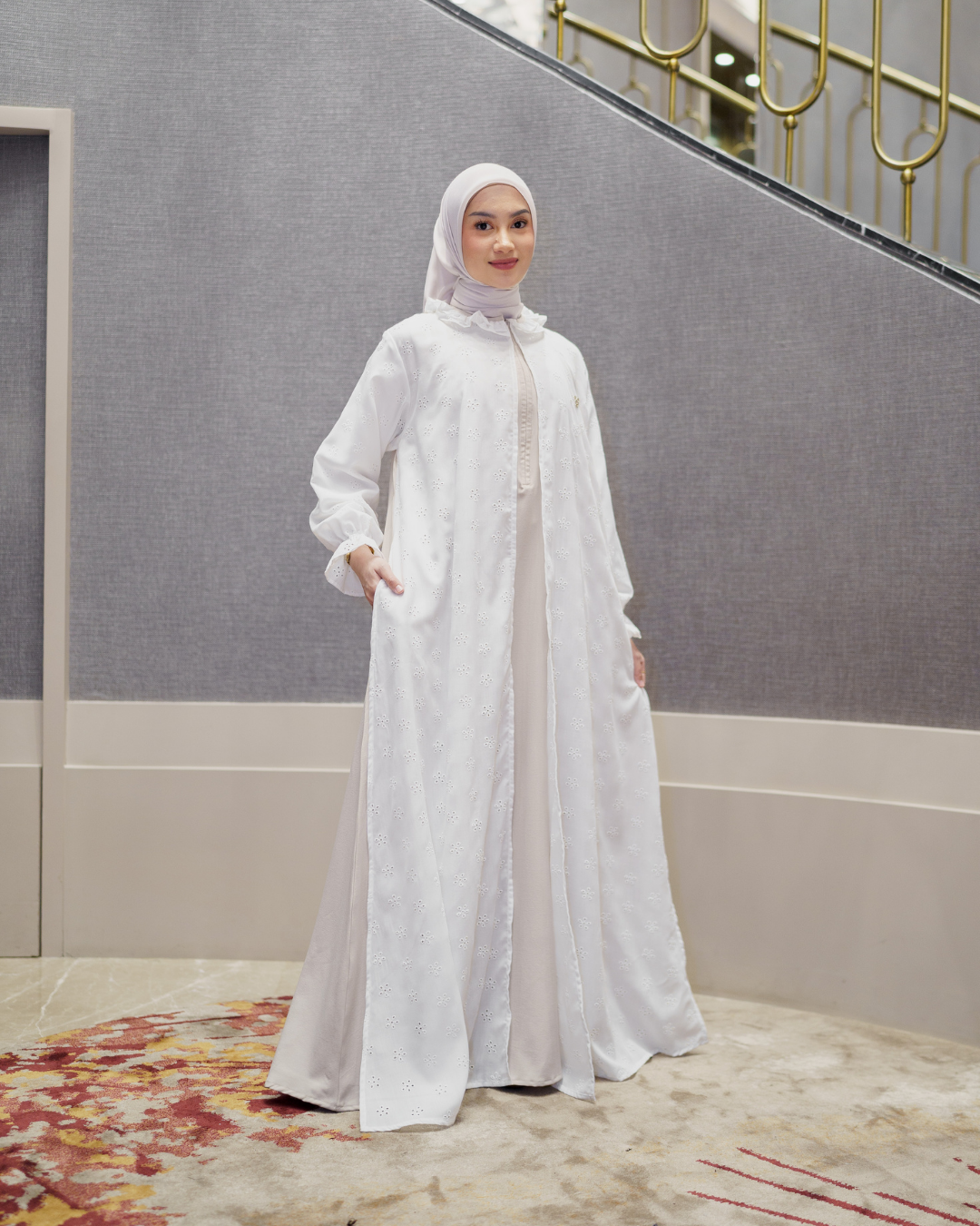 Sera OuterLook Dress - Warm Ivory